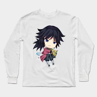 Gyuu Tomioka fanart Long Sleeve T-Shirt